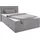 Home Affaire Boxbett HOME AFFAIRE "Ovalo", grau, B:154cm L:210cm, Komplettbetten, Boxspringbett, wahlweise mit Bettkasten, in H2, H3 & H4 erhältilich, Topseller
