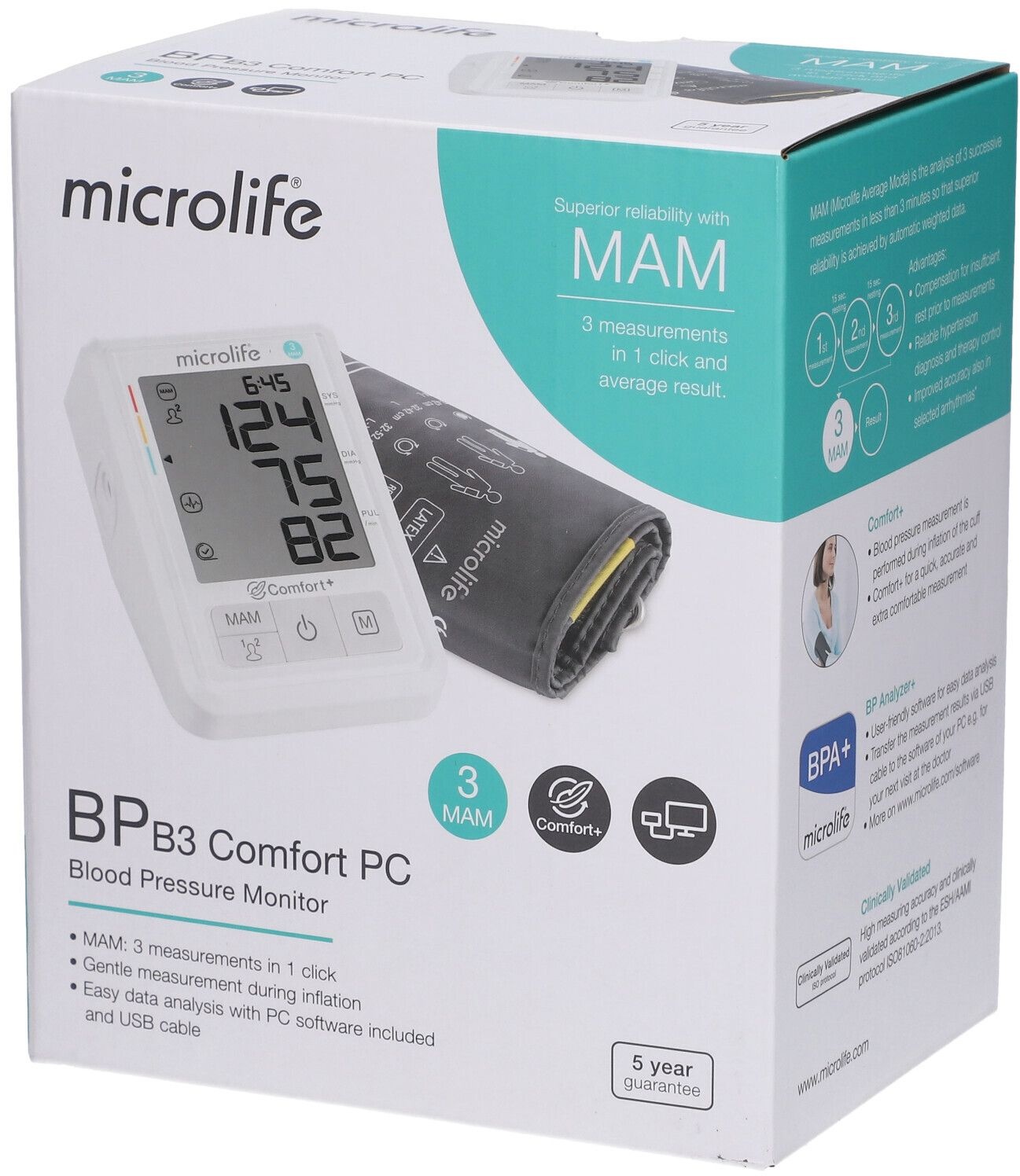 microlife® BP B3 Komfort PC