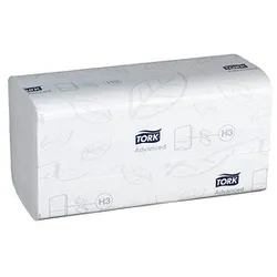 TORK Papierhandtücher 290163 H3 Advanced Soft Zick-Zack-Falzung 2-lagig 3.750 Tücher