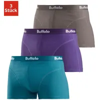 Buffalo Boxer »Boxershorts für Herren«, (Packung, 3 St.), mit