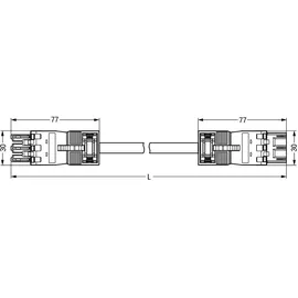 WAGO GmbH &amp; Co. KG konfekt.Verbindungsleitung 771-6993/007-802