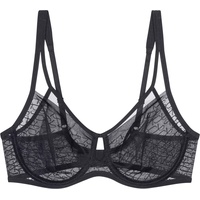 Triumph Bügel-BH »Signature Sheer W01 EX«, Triumph-Logoprint Triumph BLACK