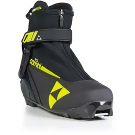 Fischer RC3 Combi Langlaufschuhe Schwarz/Gelb 38