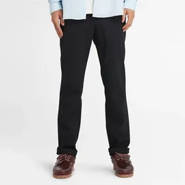 Timberland Twill Chino Slim Hose Schwarz 33 34