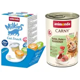 Animonda Carny Adult Huhn, Pute & Kaninchen 12 x 400 g