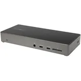 Startech Triple 4K Monitor USB Typ-C Docking Station, USB-C 3.1 [Buchse] (DK31C2DHSPDUE)