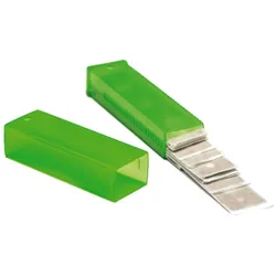 UNGER Glasschaberklingen, 10 cm Ersatzklingen, 1 Box = 10 Etuis à 25 Klingen