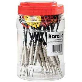 KARELLA Steeldarts lose, 8273.01, mit Metallspitze, 19g, 24 Stück