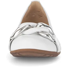 Gabor comfort Ballerinas für Damen, weiß, Größe 37 EU / 4 UK