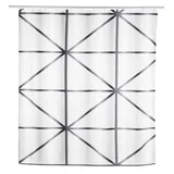Schöner Wohnen Duschvorhang Shege 180 x 200 cm geometrisches Motiv mehrfarbig