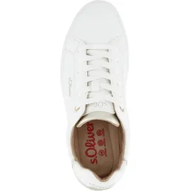 s.Oliver Sneaker Low Damen Weiß 42