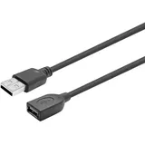 Vivolink PROUSBAAF5 USB Kabel 5 m 2.0 USB A Schwarz