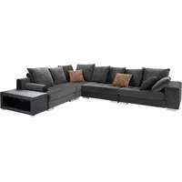 INOSIGN Ecksofa »Vale L-Form«, incl. Couchtisch, Steppung im Sitzbereich,