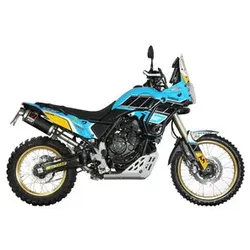 MIVV Dakar Auspuffsystem Mit Eg-Be Edelstahl / Edelstahl Schwarz
