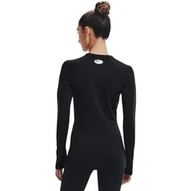 Under Armour Coldgear Authentics Crew - black/white S