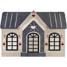 Wash+Dry Cozy Cabin 60 x 85 cm Bunt