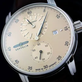 Zeppelin New Captain's Line 8622-5 Edelstahl 43,0 mm 8622-5