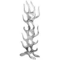 Riess-Ambiente Weinregal 93 cm Silber
