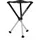 Walkstool Dreibeinhocker Comfort XL schwarz