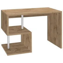 Dmora Schreibtisch Dgyombe, linearer PC-Schreibtisch, Mehrzweck-bürotisch, 100 % Made in Italy, 100 x 50 x 78 cm, Arbeitszimmer, Schreibtische, Bürotische