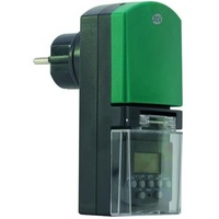 REV Ritter digitale Außenzeitschaltuhr, IP44, anthrazit/grün (0025760603)