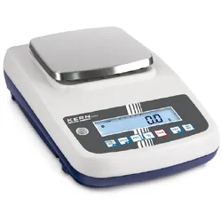 KERN EWJ 6000 1M Präzisionswaage Max 6000g e 1g d 0,1g Laborwaage Apotheker