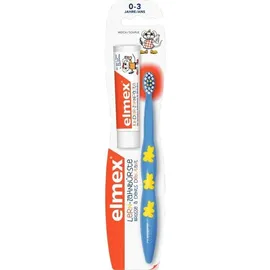 Elmex Lern-Zahnbürste + Kinder-Zahnpasta 12 ml