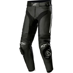 Alpinestars Missile V3, Lederhose - Schwarz/Weiß - 60