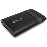 ORICO Externe Festplatte 1TB 2.5" USB 3.0 schwarz externe HDD-Festplatte (1TB) 2,5", für PC Laptop TV PS4 PS5 Xbox, kompatibel mit Windows Mac und Linux schwarz