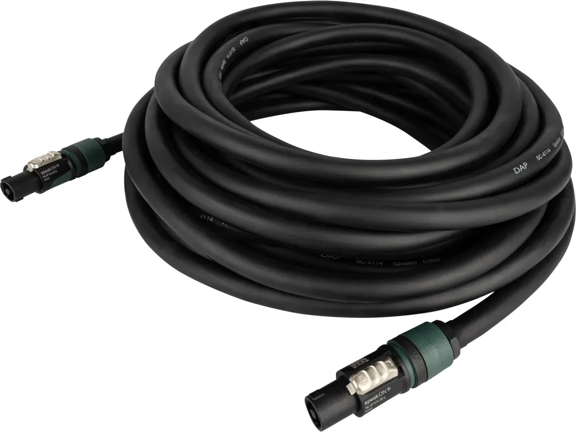 DAP FSN15 - speakON NL4 to speakON NL4 - 4x 4 mm2 - Neutrik 15 m 15 m