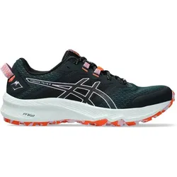 ASICS Damen Trailrunningschuhe Trabuco Terra 2, SAXON GREEN/LIGHT UBE, 38
