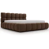 GRAINGOLD Polsterbett Modo 140x200 Braun