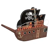 KBO30967 Pinata Piratenschiff, für Kinder-Geburtstag & Party, Ideal zum Befüllen mit Süßigkeiten und Geschenken