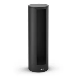 Zack Wattepadspender Olomo Edelstahl Schwarz