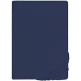 biberna 0077866 Jersey-Elastic 120 x 200 - 130 x 220 cm marine
