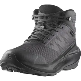 Salomon Elixir Tour Mid Waterproof Women's Hiking Shoes, Optimal Comfort, Soft Ride, and Weatherproof, Asphalt, 5