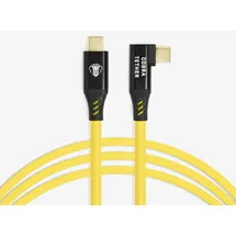 cobra tether USB-C auf USB-C 10 m Gelb