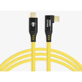 cobra tether USB-C auf USB-C 10 m Gelb