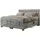 MKS Meble Boxspringbett 200 x 200 cm H4 Hellgrau