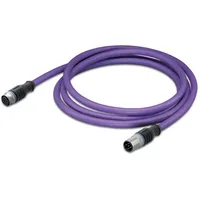 WAGO 756-1405/060-100 Sensor-/Aktor-Datensteckverbinder, konfektioniert M12 Stecker, gerade, Buchse,