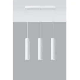 Sollux Lighting Hängeleuchte LAGOS 3 weiß