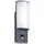 Oktaplex lighting Außenleuchte Aluminium 21,4 cm mit Bewegungsmelder 800 lm IP54 anthrazit