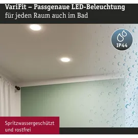 Paulmann Veluna VariFit LED-Einbaupanel 14W rund Transparent