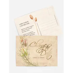Hochzeitseinladungen selbst gestalten mit Spruch und Fotos im Onlinedesigner bei Meine-Kartenmanufaktur.de