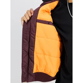 Alpha Industries MA-1 TT Hood schwarz cherry 2