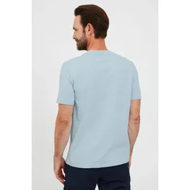 FQ1924 Henleyshirt FQ1924 "Henleyshirt FQRudolf", Herren, Gr. L, blau (chambray blau), Obermaterial: 100% Baumwolle CO., Shirts