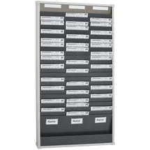 Eichner Karten-Board für DIN A4-Belege 72 x 135 cm (3x25 Fächer,