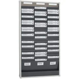 Eichner Karten-Board für DIN A4-Belege 72 x 135 cm (3x25 Fächer,
