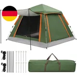 Zelt 2-3 Perosonen Pop up Zelt, Camping Zelt Mit Vorzelt Fenster, Große Wasserdi