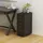 [en.casa] Kökar Rollcontainer 69 x 28 x 41 cm Schwarz